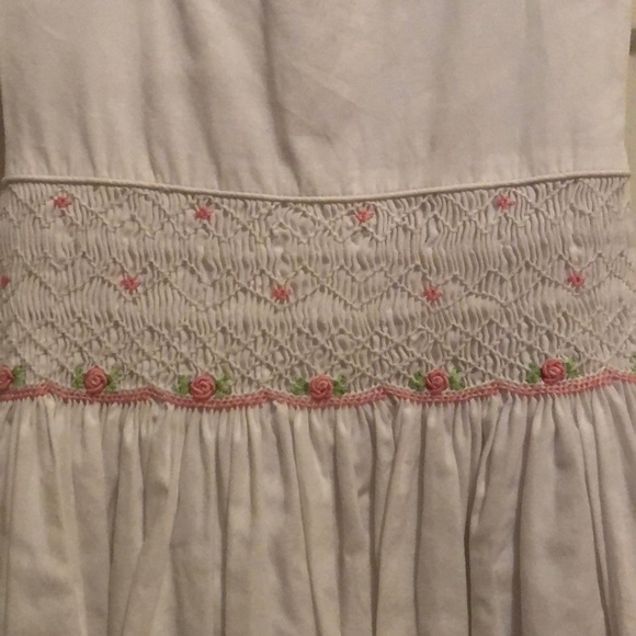 Rare Editions smocked white dress - Picture 4 of 4